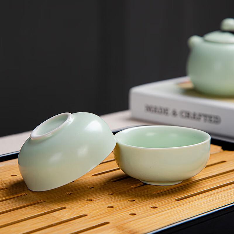 Portable Ceramic Gongfu Tea Set