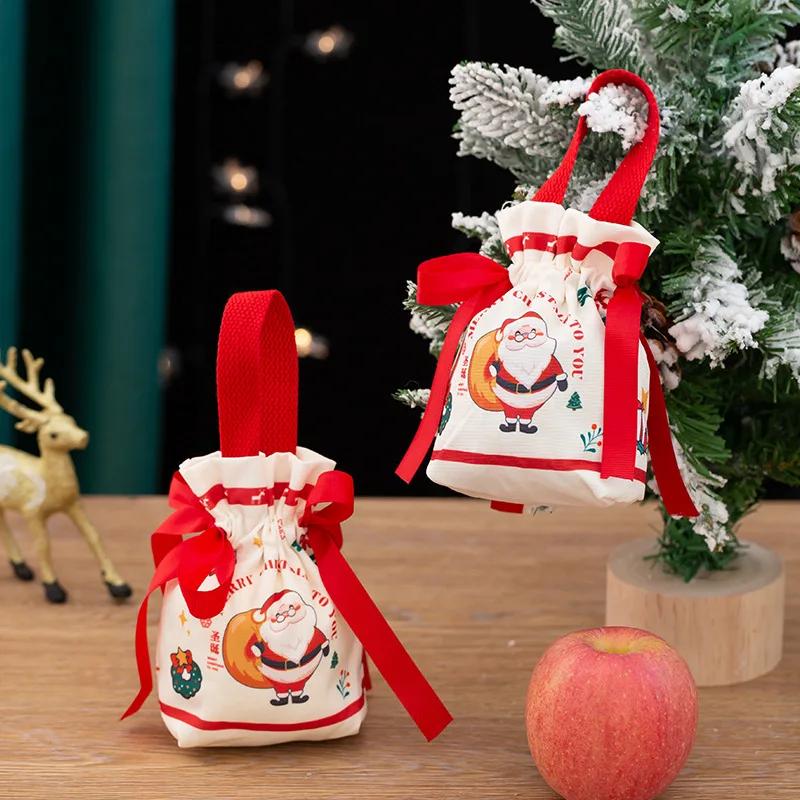 New Christmas Gift Bags Xmas Gifts Wrapping Bags Christmas Eve Gifts Apple Wrapping Boxes Christmas Gifts for Relatives Friends