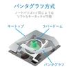 ELECOM Keyboard Wireless (Receiver Included) Pantograph Mini Keyboard White TK-FDP098TWH