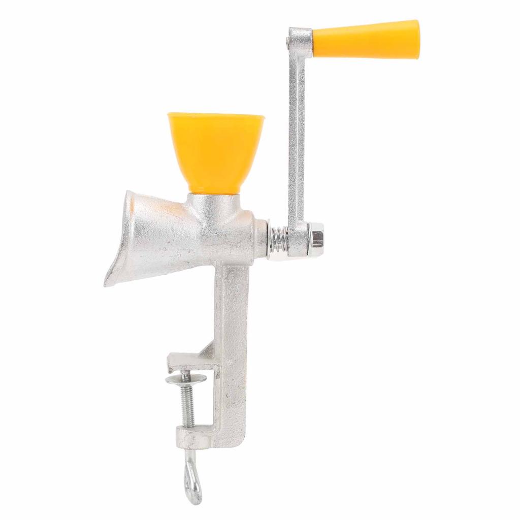 Manual Grain Mill Cast Iron Hand Operated Grinder with Table Clamp for Coffee Bean Corn Pepper Wheat