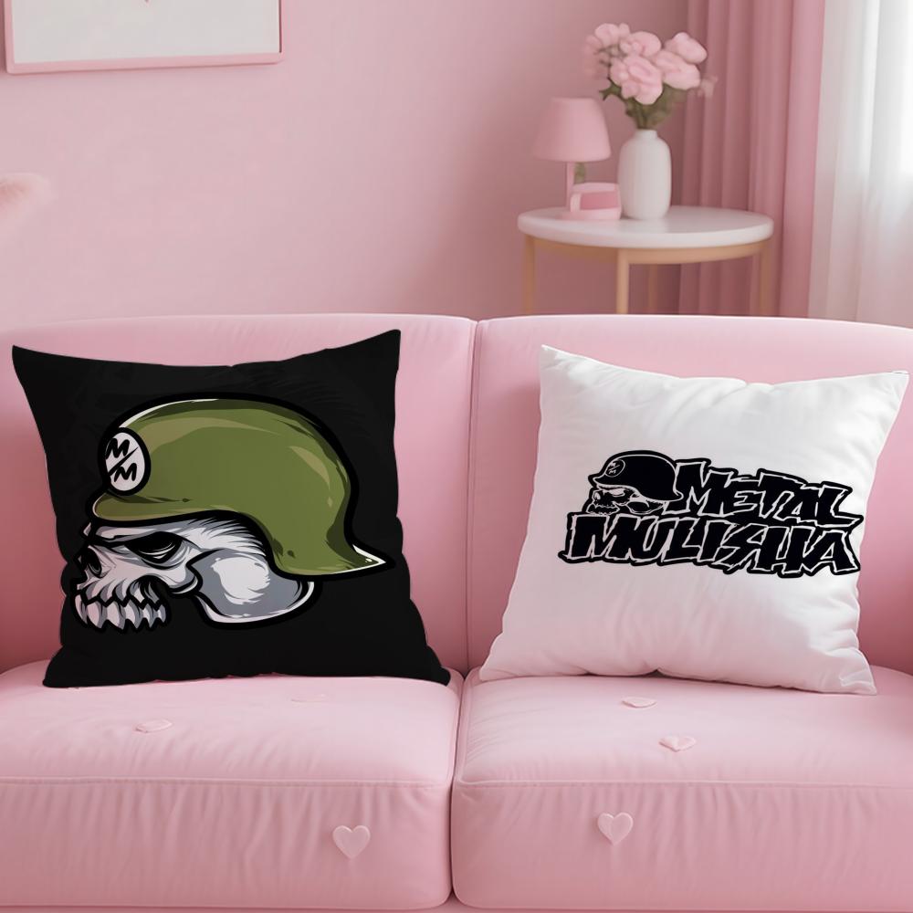 Motocross M-Metal MulishaS Cushion Cover Comfortable Reversible Pillow Cover Ideal for Car Sofa Bedroom & Beyond
