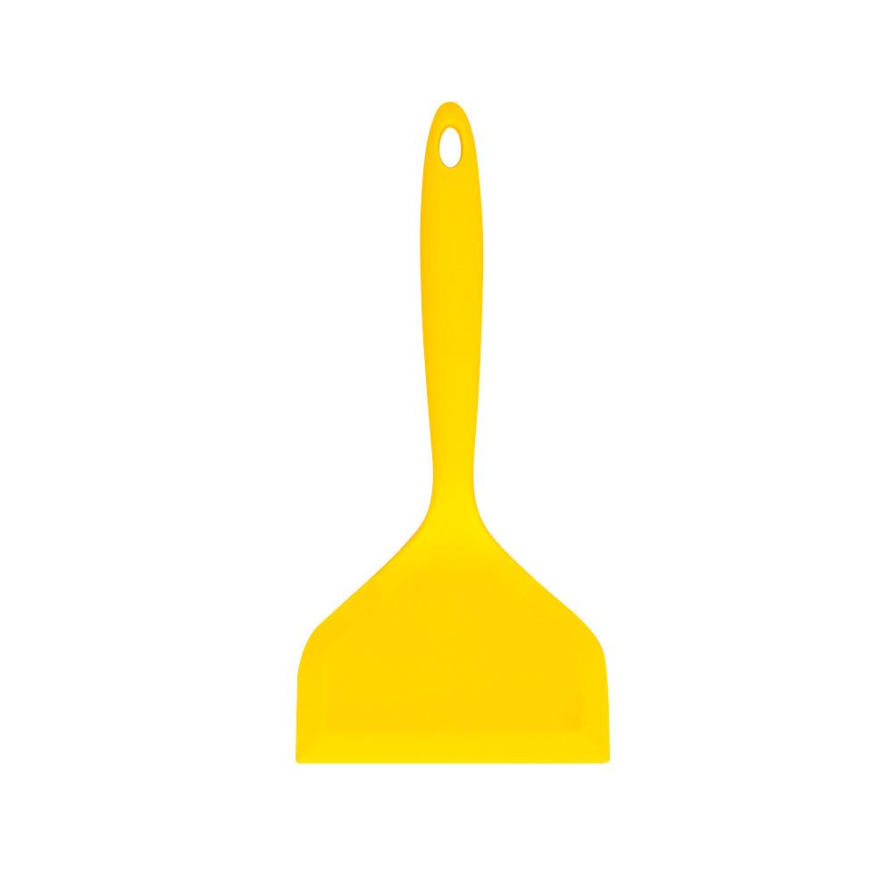 Silicone Kitchen Ware Cooking Utensils Spatula Beef Meat Egg Kitchen Scraper Wide Pizza Cooking Tools Shovel Non-stick Spatula