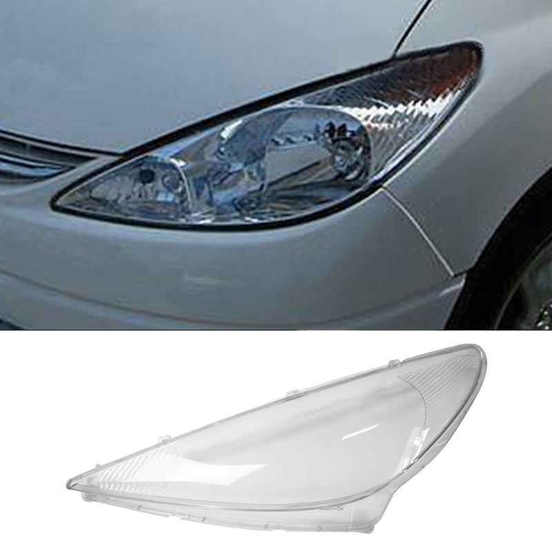 Car Front Headlight PC Cover Glass Head Light Shell Replacement Clear Auto Shell For Toyota Previa Estima 2003 2004 2005