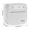 WICVIK Portable Thermal Label Printer, Wireless Bluetooth Mini Printer for Home Travel, compatible with Shipping Labels & Photo Stickers