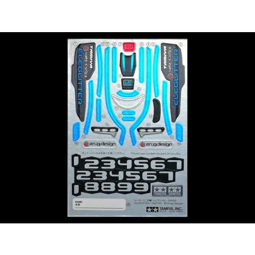Tamiya Racer Mini 4WD Series No.100 Eleglitter VZ Chassis 18100