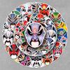 60 Sheets Chinese Opera Style Face Painting Stickers for Earphones, Power Banks, and Phone Cases - Creative & Cool Designs