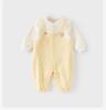 David Bella Women's Knitted Climbing Clothes Spring Clothes New Baby Antibacterial and Mite proof Cotton jumpsuit