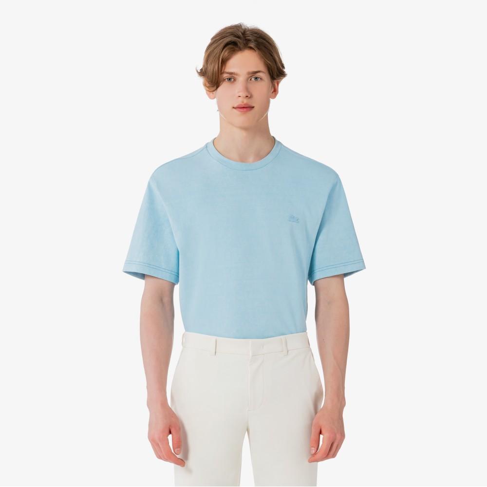Lacoste Men's Contrast Stitch Short-Sleeve Pocket T-Shirt TH328E-56GT01