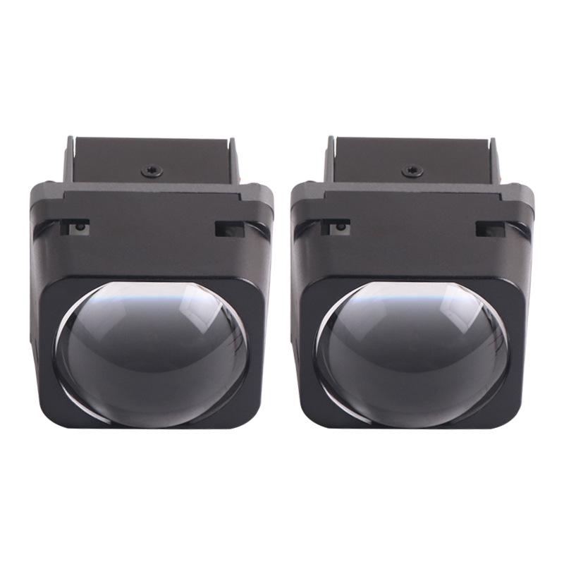 Sanwei SANVI 1.5" LED Dual Light Lens: Single Low/High Beam Laser Cannon Headlight Lens