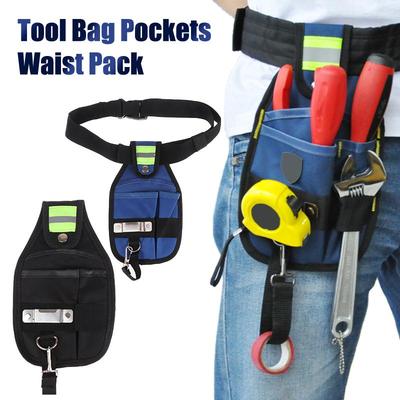 Tragbare Multifunktions-Werkzeug-Hüfttasche Elektriker-Taschenaufbewahrungstasche Wartungswerkzeugtaschen Schraubendreher-Kit-Haltertasche