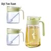 Crystal Series Glass Oil & Seasoning Dispenser 3-Piece Set