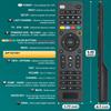 Replacement Remote Control HDTV Remote for G009 LCD LED Television Ergonomic Remote Control Replacement Part