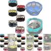 Pet Octagon Cage Tent With Collapsible Design For Cats And Dogs Storage Shelter