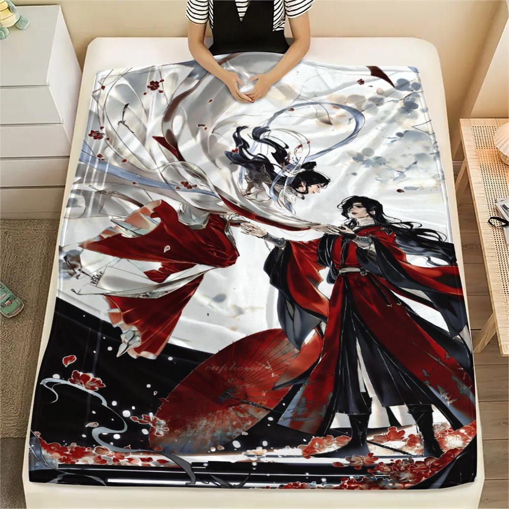 1 Pezzo Coperta in Flanella con Stampa Cartone Animato, Alta Qualità Confortevole per Tutte le Stagioni, Decorazione per la Casa, Calore e Comfort, Perfetta per Regalo di Natale Compleanno