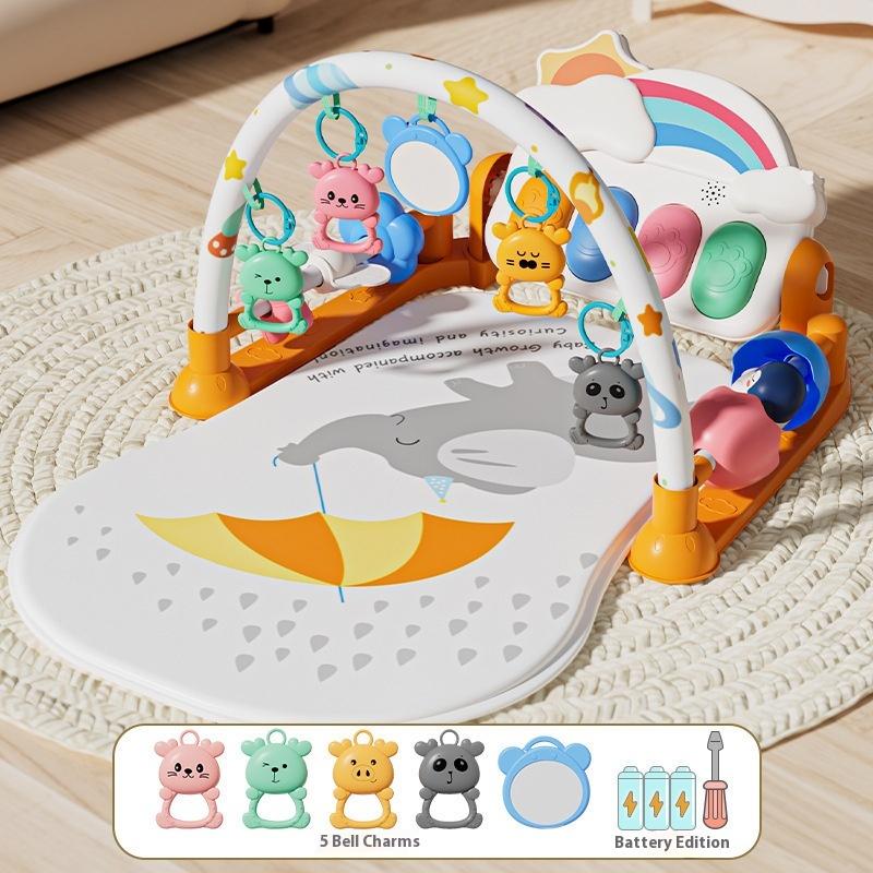 Newborn baby toys 0-1 years old fitness rack early education baby 3-6 months gift mother and baby