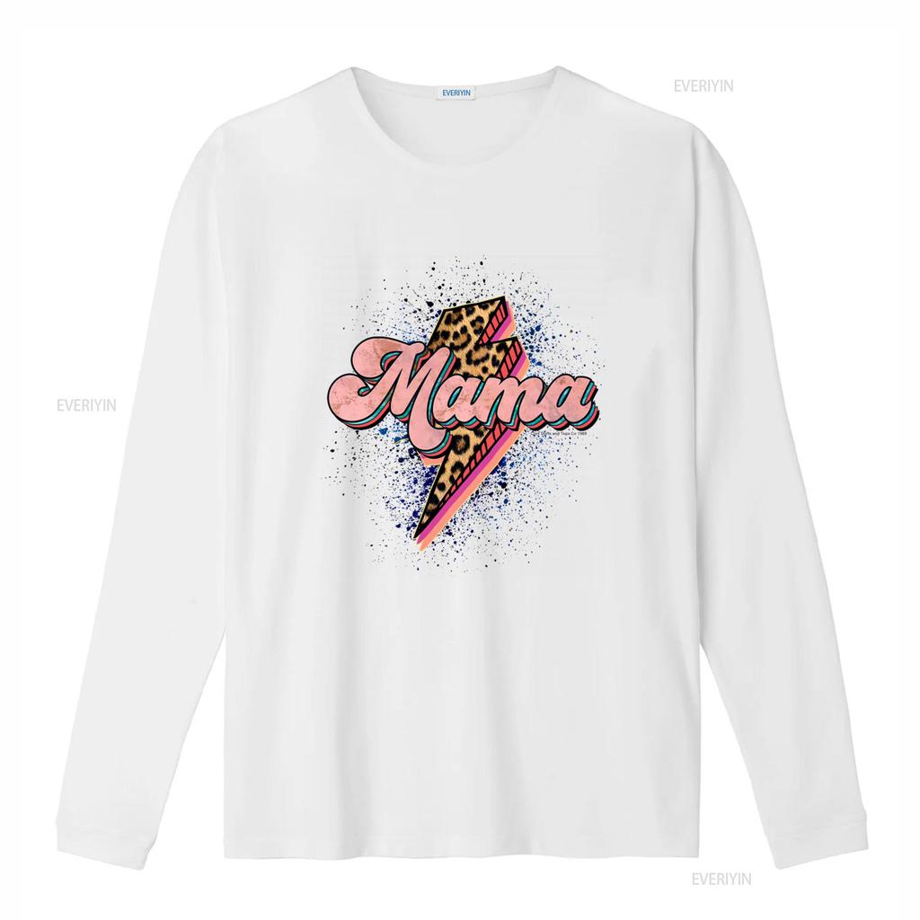 Mama Leopard Bolt T Shirt 1979 Cotton Cool for Fashionable Moms vintage Washed Unisex Stylish Breathable designer clothes