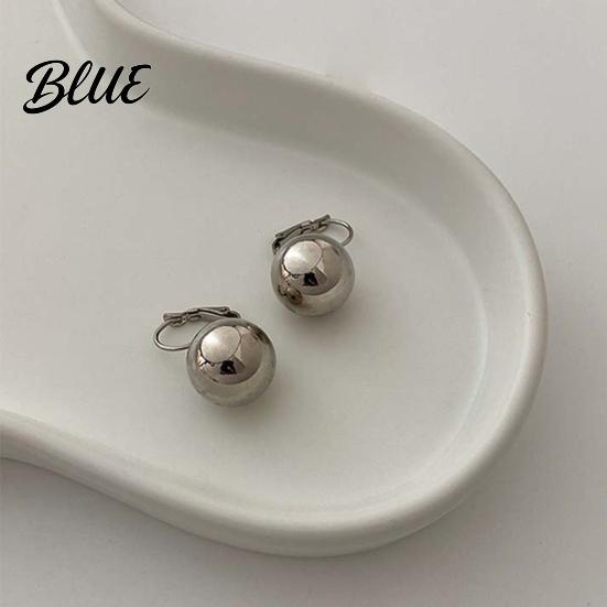 Stylish City Earrings 1 Pair Ball Dangle for Women Metal