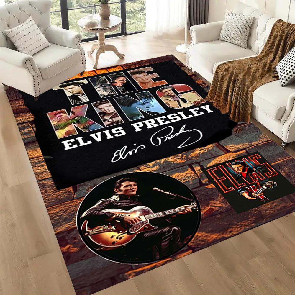 Elvis Carpet Perfect For Bedrooms Study Room Living Rooms Decorate Room Antislip Rug Anime Office Decor Spiritual Gift