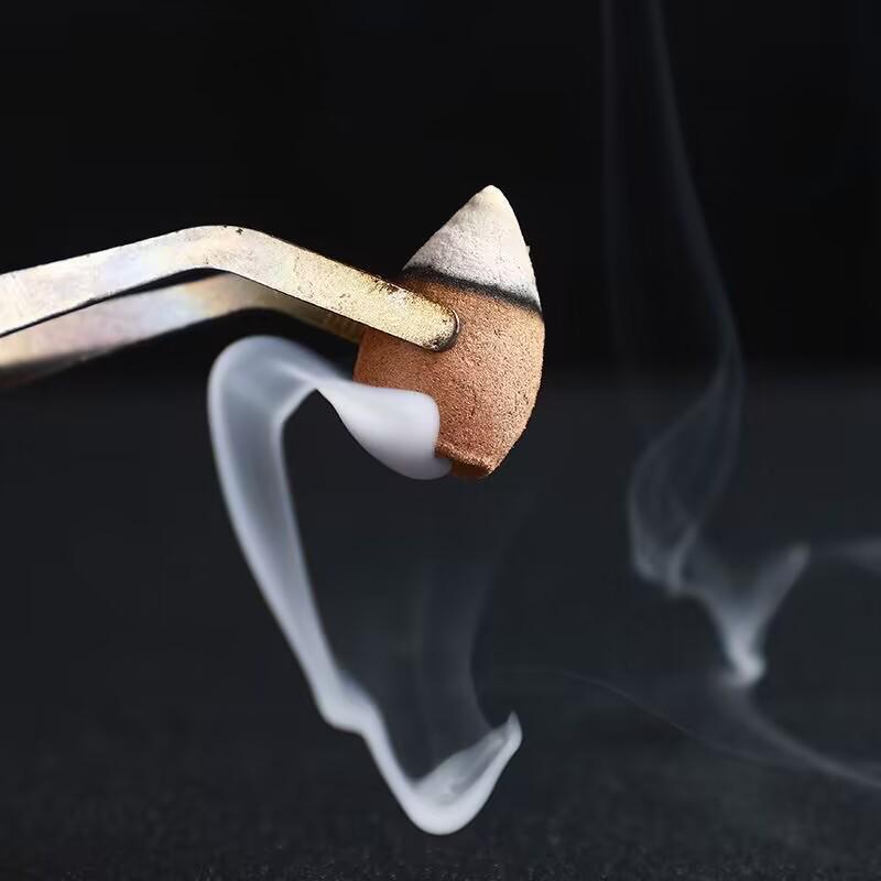 Creative Backflow Sandalwood & Agarwood Incense Cones for Indoor Use