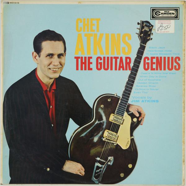 

LP Record CHET ATKINS - The Guitar Genius SND5110 RCA Camden 1963 UK Pop Used