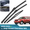 For Jeep Grand Cherokee WK 2006-2010 2007 2008 Wiper Front & Rear Wiper Blades Windshield Windscreen Window Brushes 21"+21"+14