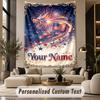 Dragon (5) Theme Custom Tapestry Personalized Custom Name Text Wall Hanging Tapestry Home Decor Background Cloth