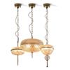 American Retro Crystal Pendant Light for Living and Dining Rooms