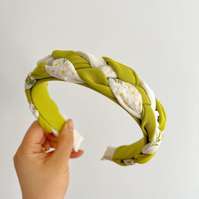 Hair Accessories Hairpin Women Headdress Sweet Pleated Fashion Headband for