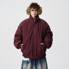 Hot Trendy Men's Winter Cotton Stand Collar Jacket - Casual Loose Fit Warm Outerwear for Couples