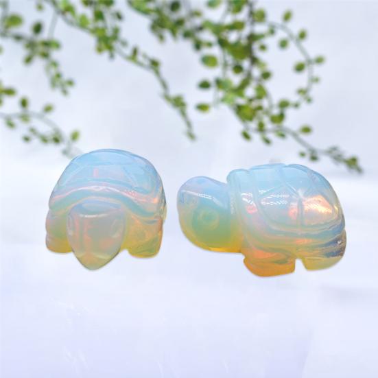 Módní realisticky vypadající dekorativní Ručně vyráběné figurky z drahokamů želvičky Kancelářské dekorace Ornament malé želvy