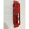 Suzuki Samurai Sierra Door Hinge Step Foot Peg Metal Foldable 2 Set Red & Black