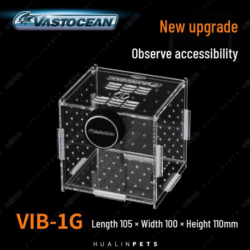 VASTOCEAN Magnetic Acrylic Breeding and Isolation Box for Fish Tanks
