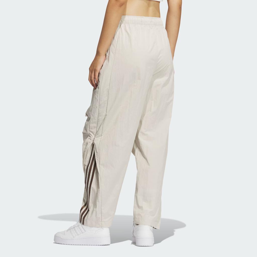 adidas Originals Multi Pocket Logo Three Stripes Loose Fit Sports Long Pants Women Pants KS3325