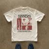Movie Retro Poster Tshirt for Sinners Summer New Retro Unisex Casual Fashion Y2K Tshirt