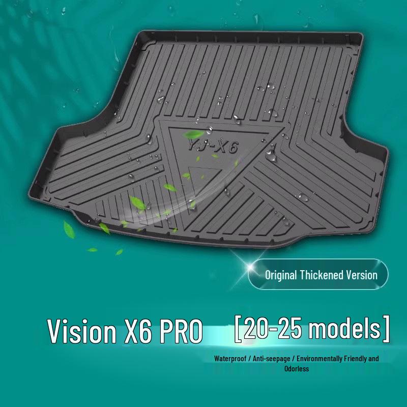 Geely 2021 Vision X6 Trunk Mat - Flat Tail Box Mat for New Model
