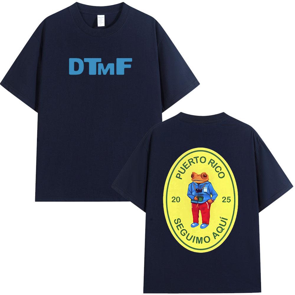 Bad Bunny DTMF Debi Tirar Mas Fotos 2025 New Album T Shirts Men Women Clothing Cotton Oversized T-shirts Hip Hop Fashion T-shirt