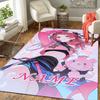 Custom 1Pc Pink Hair Cat Ears Rug Office Carpet Indoor Outdoor Entrance Doormat Nonslip Soft And Comfortable Living Room D2915255