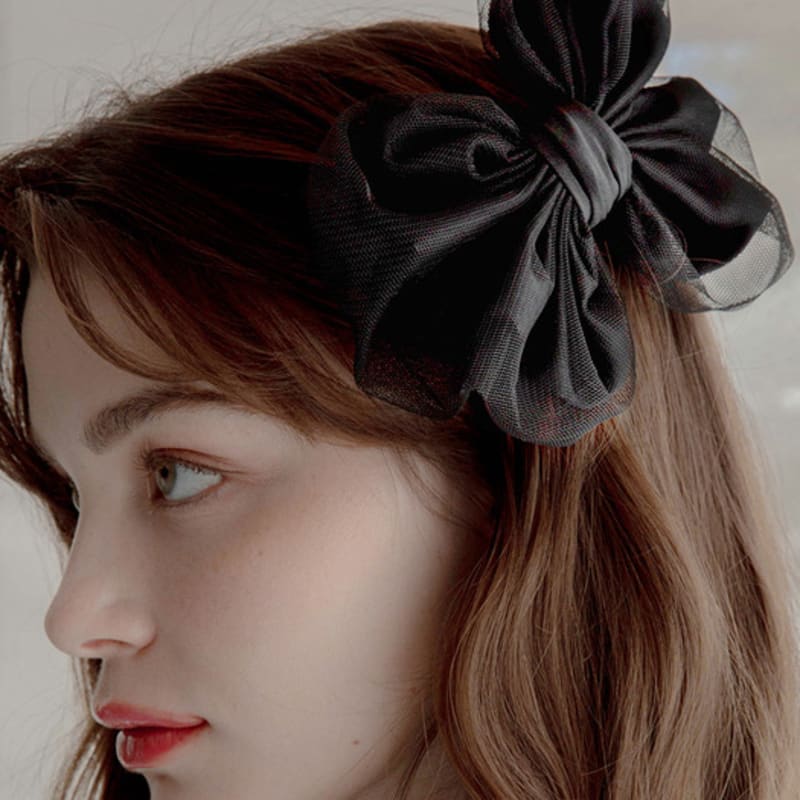 Jean Paul Clarisse Double Veil Ribbon Pin JP-22-066AB