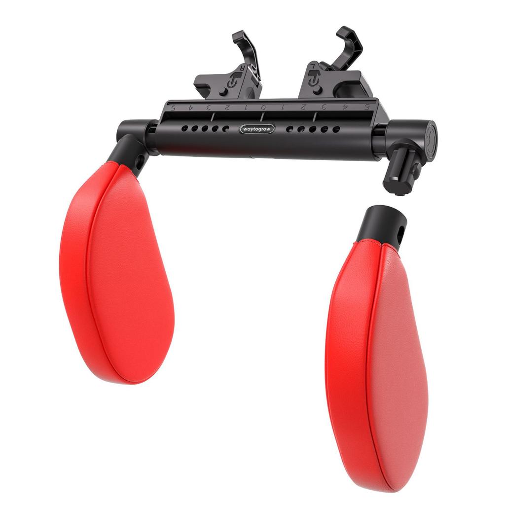 Doppelhaken multifunktionales Autokissen, Memory-Schaum Seitenschläfer Kopfstütze, Auto Nackenkissen schlafende Kopfstütze