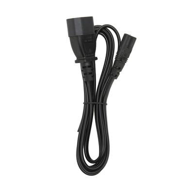IEC320 C14 zu C7 Kabel Stecker zu Buchse Stromadapterkabel für LCD-Monitor Drucker Digitalkamera 6.6ft