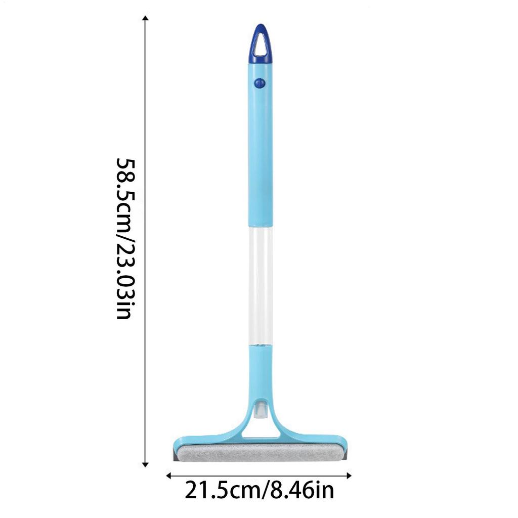 3in-1 Silicone Shower Squeegee Wiper Hand-held Spray Window Wiper With Nozzle Watering Can Bathroom Mirror Glass Cleaning Tool