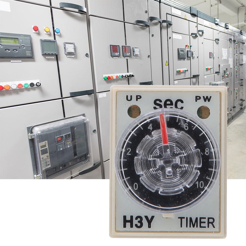 Time Relay H3Y2 8 Pin Adjustable High Accuracy Home Appliances Electrical Supplies 010s220VAC