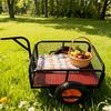 Portable Electric Towable Camping Cart - Hand-Pushed Picnic and Small Trailer