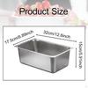 Ice Bucket Beverage Cooler Metal Storage Tub for Wine Beer Champagne Chiller Stainless Steel