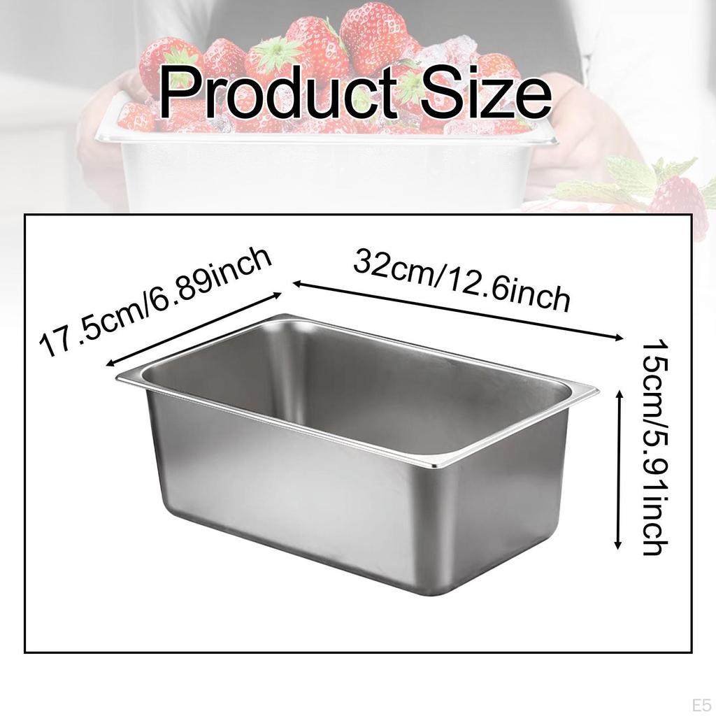 Ice Bucket Beverage Cooler Metal Storage Tub for Wine Beer Champagne Chiller Stainless Steel
