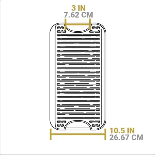 Logic Reversible Griddle LPGI3/62-6349-83