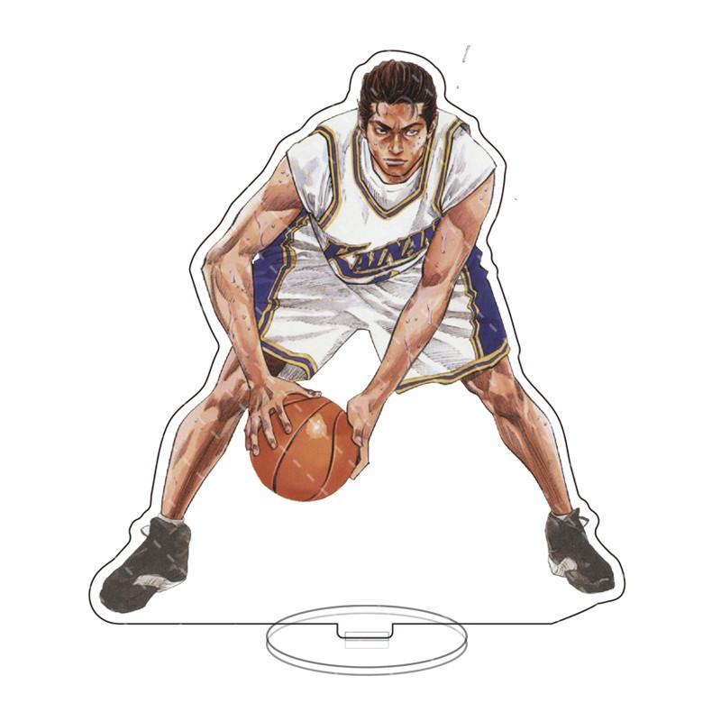 Anime Slam Dunk Acrylic Stand Figure Kaede Rukawa Sakuragi Hanamichi Desktop Standing Plate Decoration Men Model Toy Fans