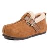 Fashion Autumn Winter Children Cotton Padded Warm Shoes Buckle Strap Kids High Quality and Shoes