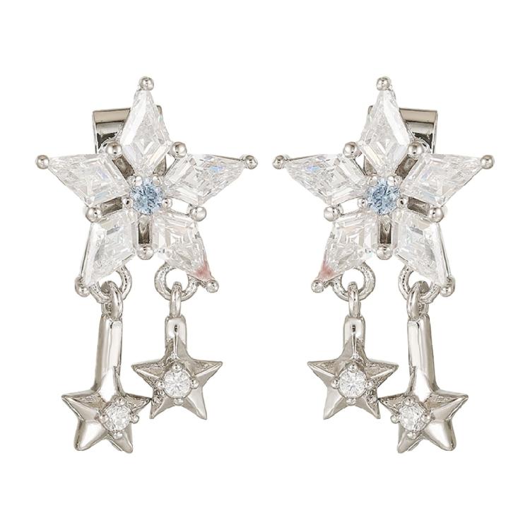 

Earphone Ear Clips Jewelry Ear Buds For Freeclip 1 2 Earbuds Ear Clip Antislip Secure Lock Star Pattern Metal Build 1