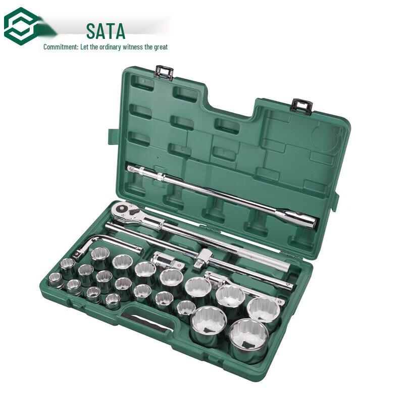 SATA 26-Piece Heavy-Duty Socket Set